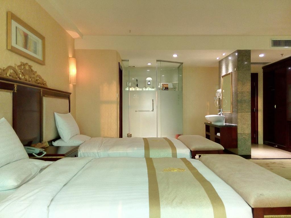 Guangzhou Li Gang Hotel Canton Chambre photo